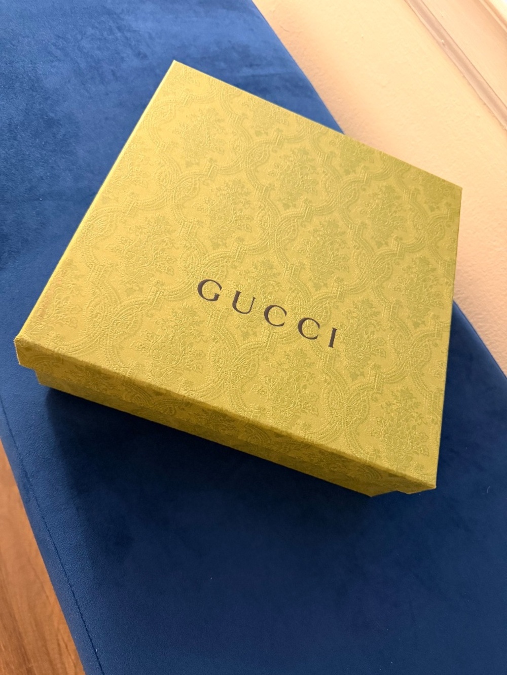 Gucci Olphedia half moon mini floral shoulder bag